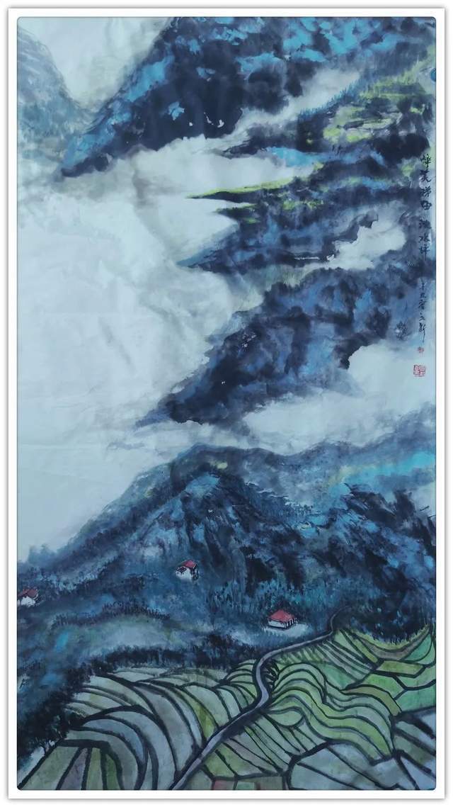 贺年@【书画贺年】蔡立新:恭祝全国人民新年快乐!