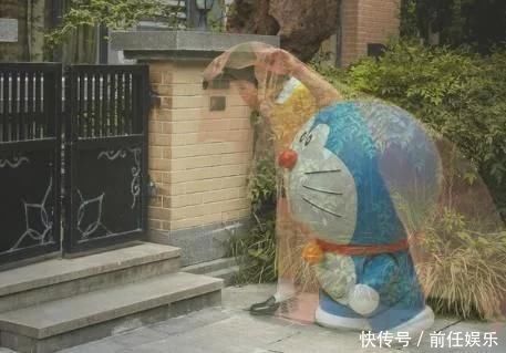 大雄|邻家小孩cos大雄,本以为开玩笑,看到穿隐身衣那刻,下巴被惊掉