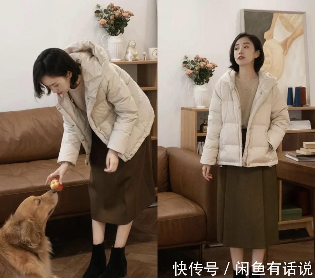 时髦|中年女人不想有“阿姨味”，羽绒服颜色要“5穿5不穿”，时髦减龄