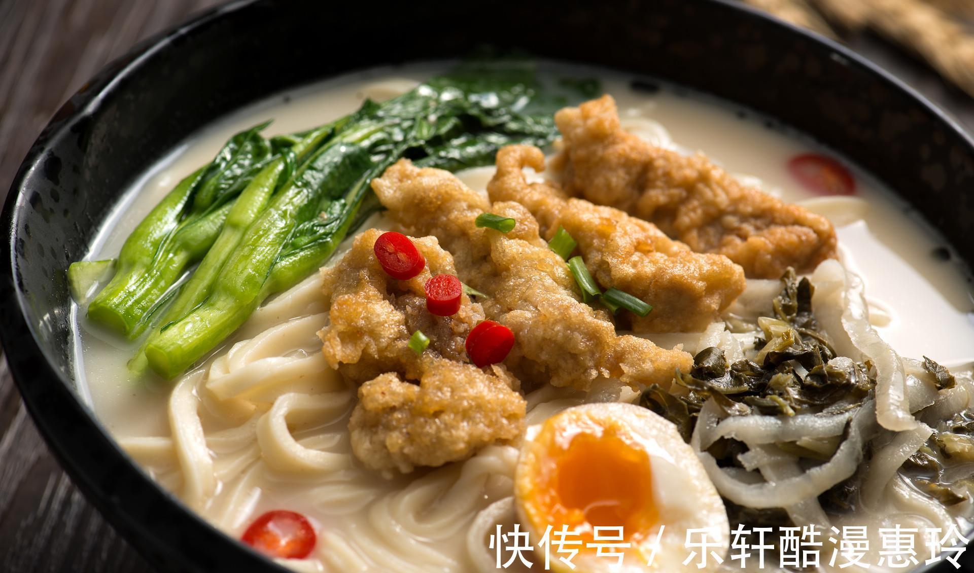 雪菜肉丝|有一种面条,叫做苏州人的汤面!