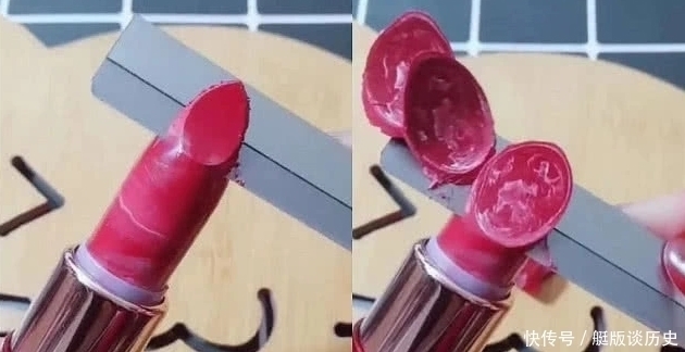 同样是毁口红:文科生用踩,理科生用烧,看到美术生:真舍得!