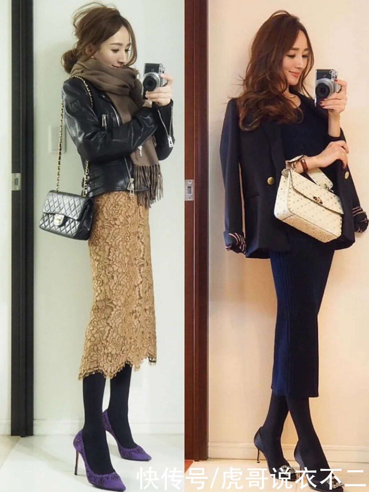 怎么也爱不够的皮衣，过渡季这么搭炸街效果翻倍，轻松当个时髦精