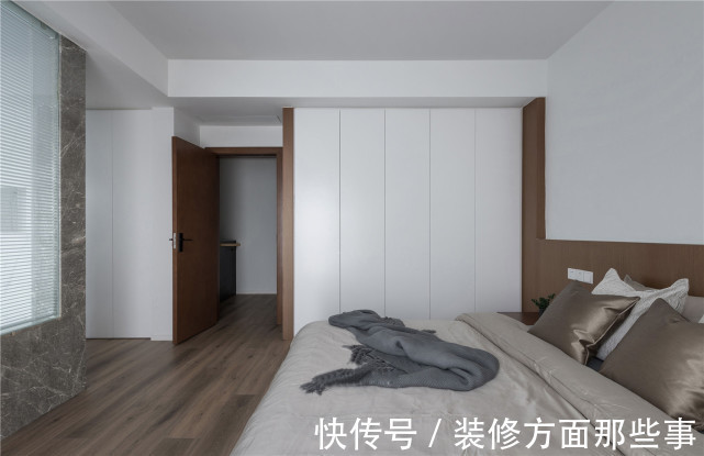 装修|120平现代简约风三居室，儿童房的蓝色很有童话的感觉