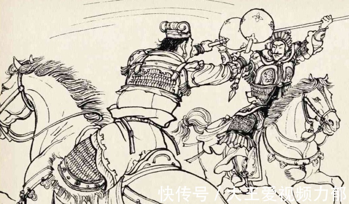 罗成#秦琼罗成的两大虎子,勇冠三军,力大无穷,有三点相似,三处区别