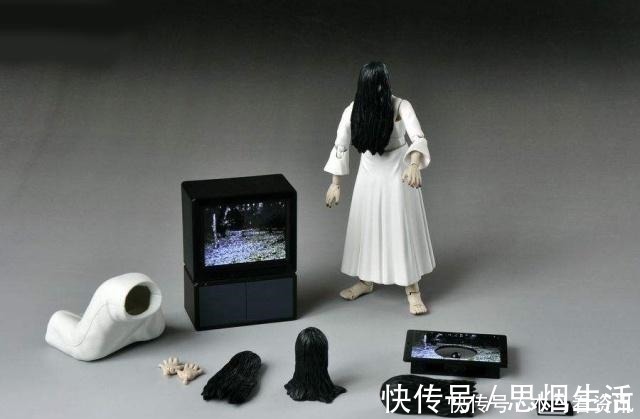 哔哔|胆小勿入手的《午夜凶铃》手办,贞子头发拆掉那一刻,我笑了……
