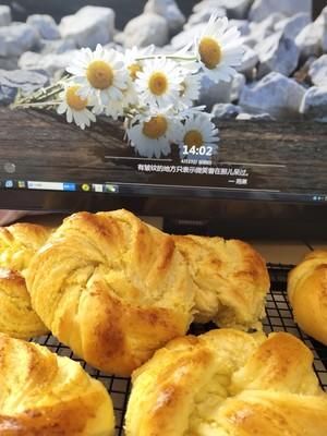  椰蓉|忘不掉的椰蓉花朵面包