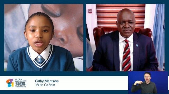 玛蒂尔达@建设更美好明天要从建设更美好今天开始 ——首届全球儿童与青年论坛举行