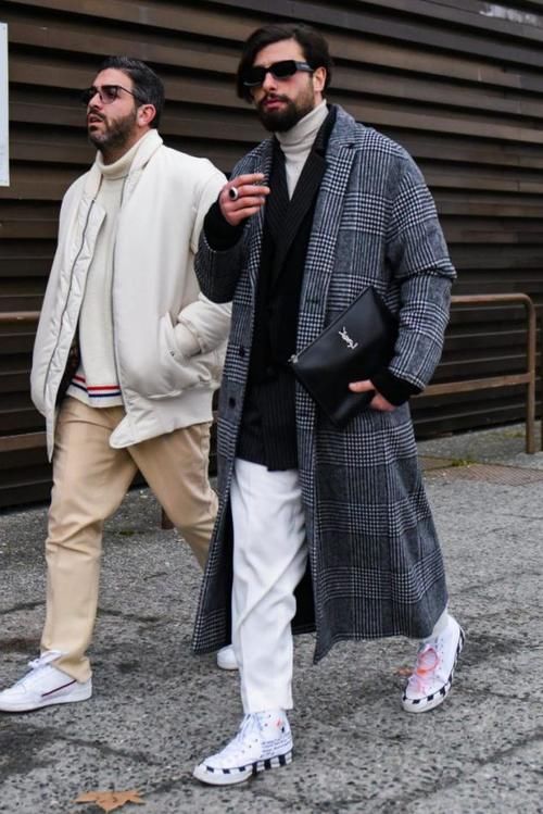  打造|秋冬内搭别老穿黑色，这件白色高领毛衣优雅大气，轻松打造高级感