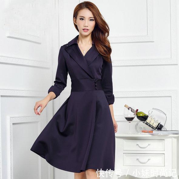 ol|百搭OL连衣裙,气质优雅又时尚