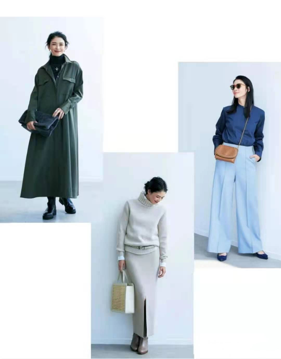 气质女神穿灰色，满屏高级轻熟风，会是你喜欢的style吗？