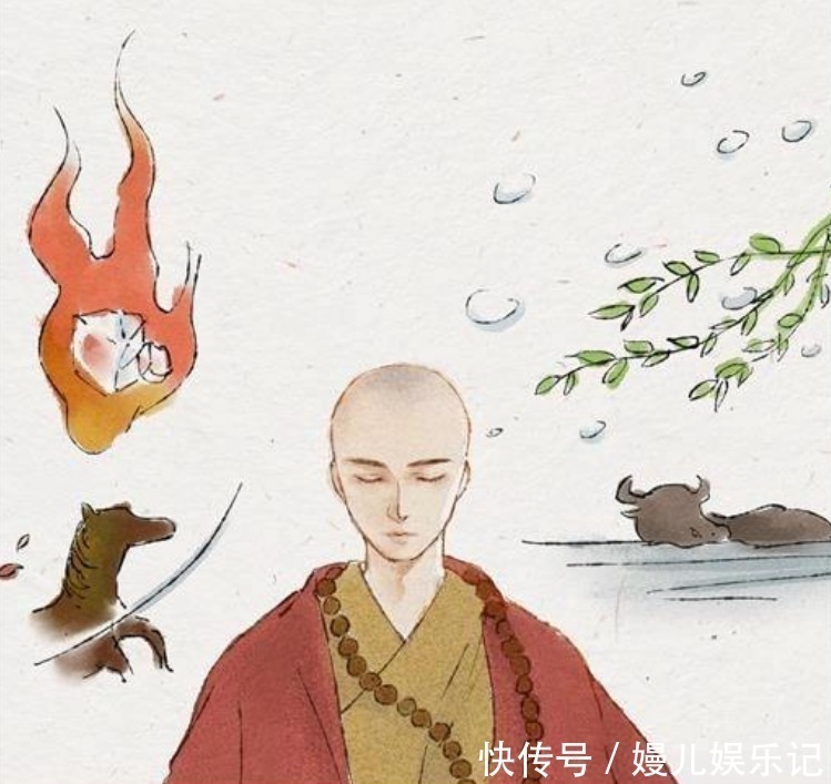 焰里寒冰结@和尚烧火时悟出首禅诗,短短20个字无一生僻,却令人百思不得其解