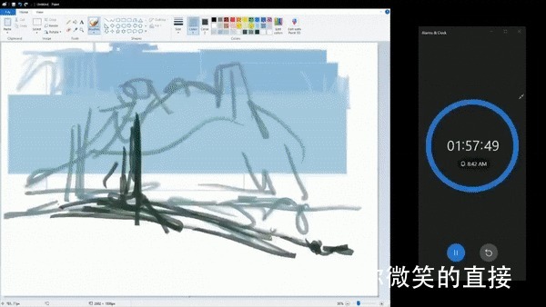 作品#不受绘画工具束缚的神人,画出一幅幅让人目瞪口呆的作品!