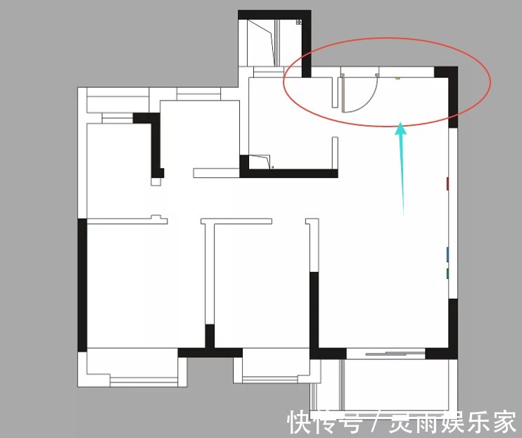 水泥板|进屋就是餐厅无玄关,这么设计,收纳美观两不误!