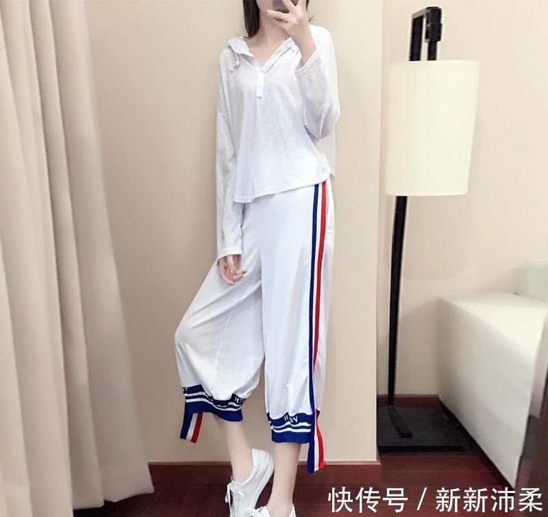 套装 若你身高不够, 就穿这样的阔腿裤套装, 显高显嫩有气质