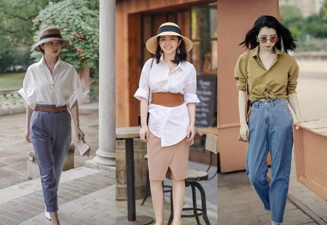 基础|怎么把基础款衬衫穿得清新脱俗学三木这些穿搭诀窍,时髦又拉风