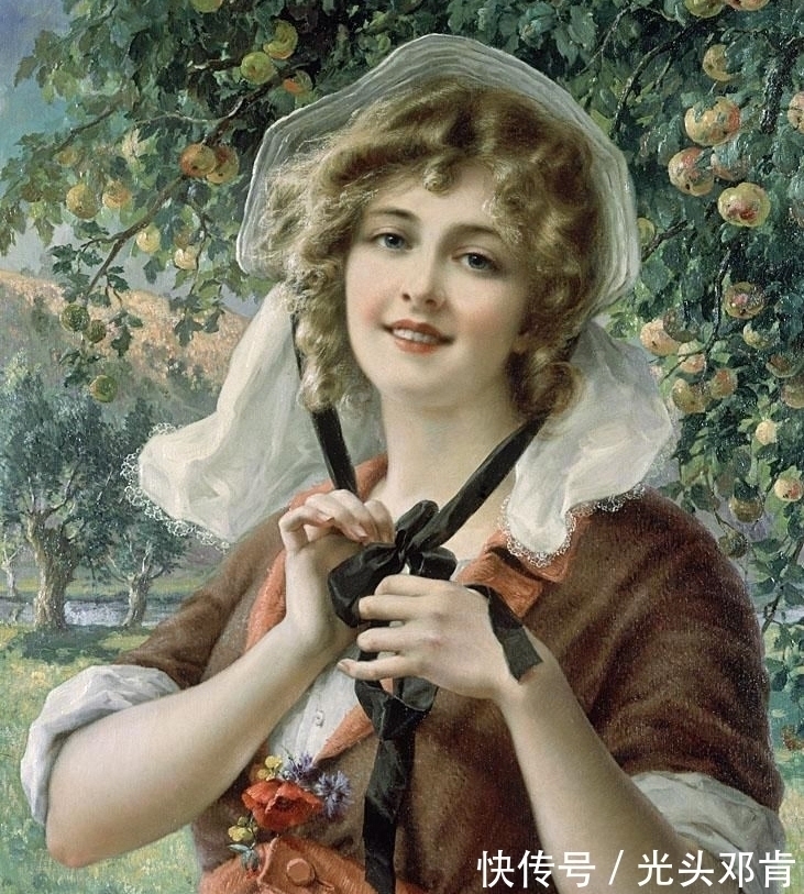 弗农&他最擅长画美女,埃米尔·弗农Emile Vernon油画美女作品鉴赏