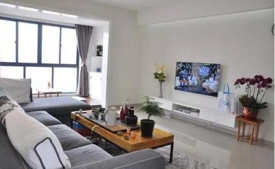 实用|辛苦三个月终于装修完工,鞋柜很实用,客厅阳台打通更明智晒晒