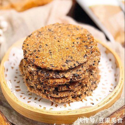 黑芝麻|麦麸饼干竟然这么好做？你一定得学学