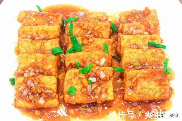 煎豆腐|天凉了，要多吃“植物肉”！3块1斤、蛋白质丰富，和葱是绝配