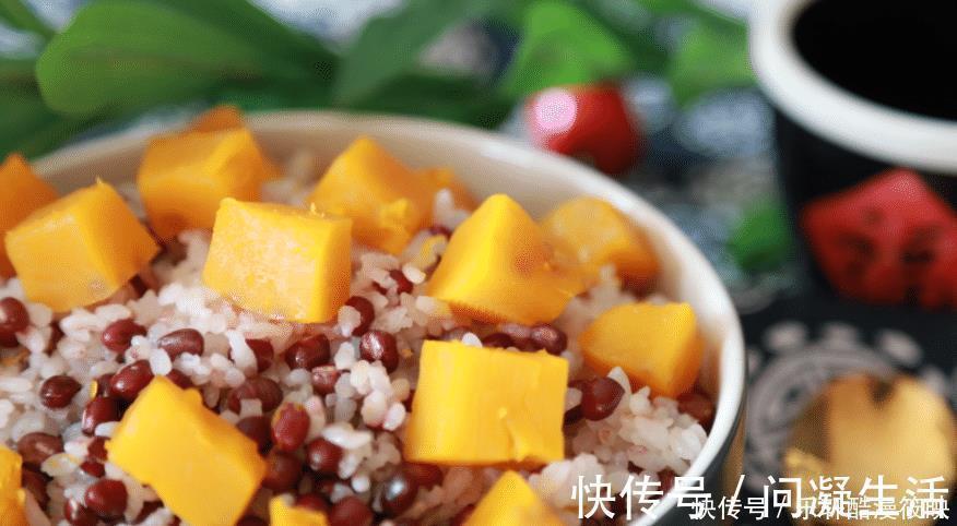 南瓜红豆饭|女人要多吃红豆,教你这样做红豆饭,营养还好吃