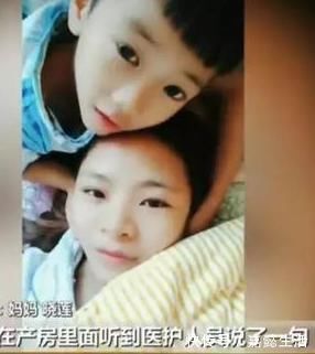 晓莲|妈妈产房内生二胎,男孩产房外独自等待,孩子一句话让护士们泪目