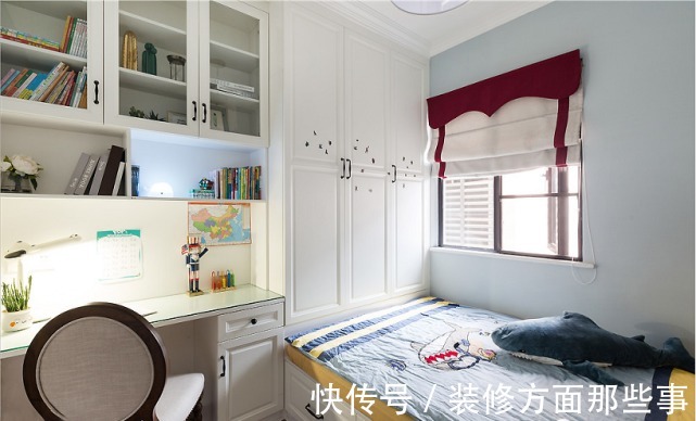 装饰|120平美式风三居室,高雅家具搭配轻奢金属系装饰艺术气息十足