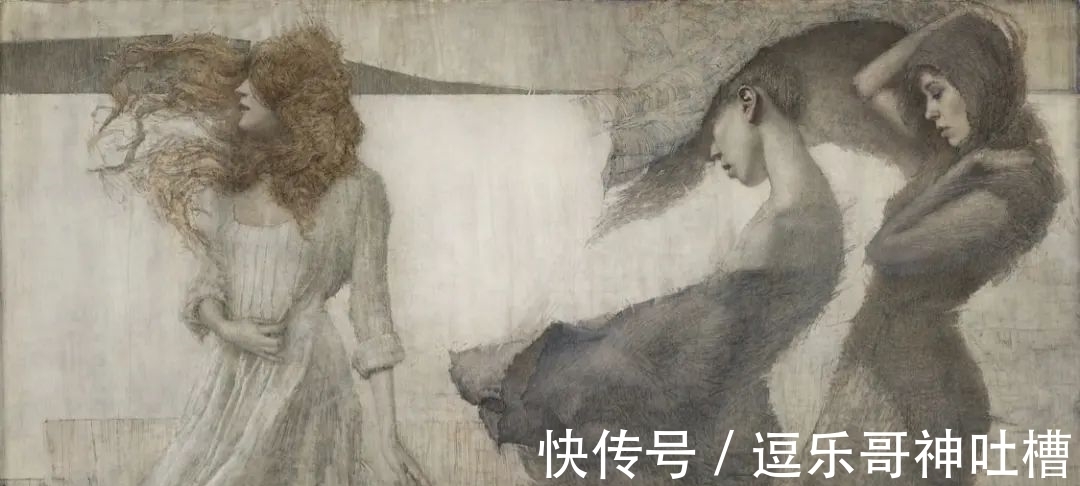 画作#“自毁”画作的艺术家,描绘不一样的油画,视觉效果超一流