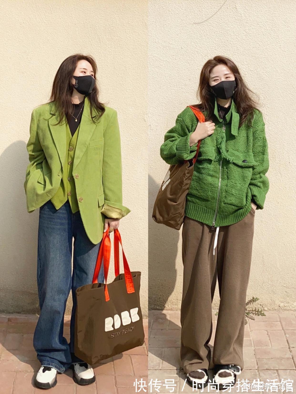 搭配|扔掉你的“毛衣”,今年冬天更火的是“香菜衣”,时髦显瘦又保暖