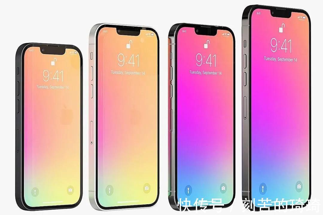 iphone13|iPhone13系列高清渲染图变化在细节之处