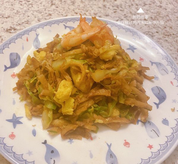鸡蛋|圆白菜炒饼