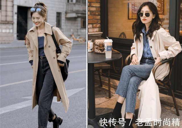 风衣|穿风衣时,瞧下面潮人,这样穿是有多时髦