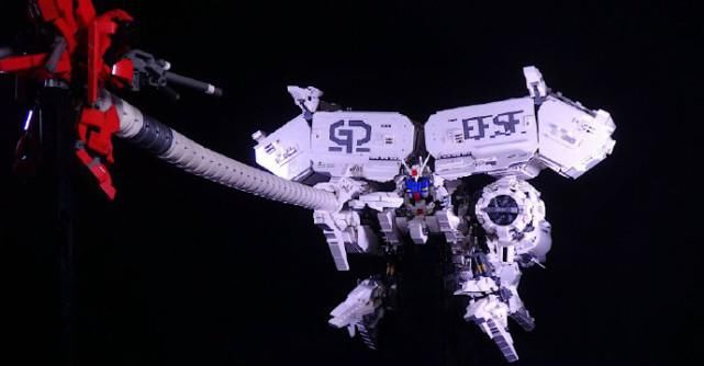 乐高积木|模玩控：乐高积木制作全长140厘米，机动战士高达GP-03D大冰箱