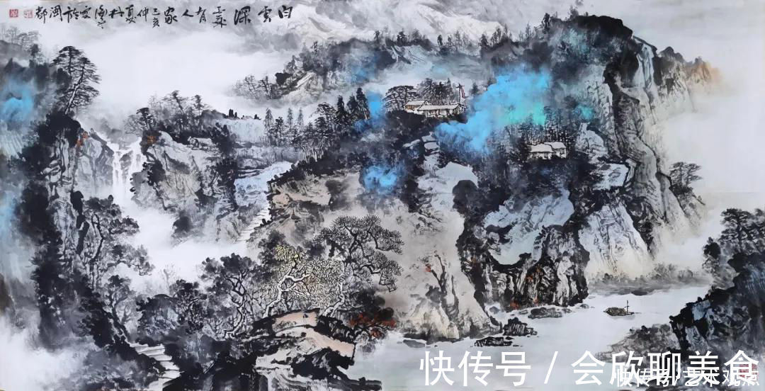 林海平!名家风采——赏林海平山先生彩墨山水画