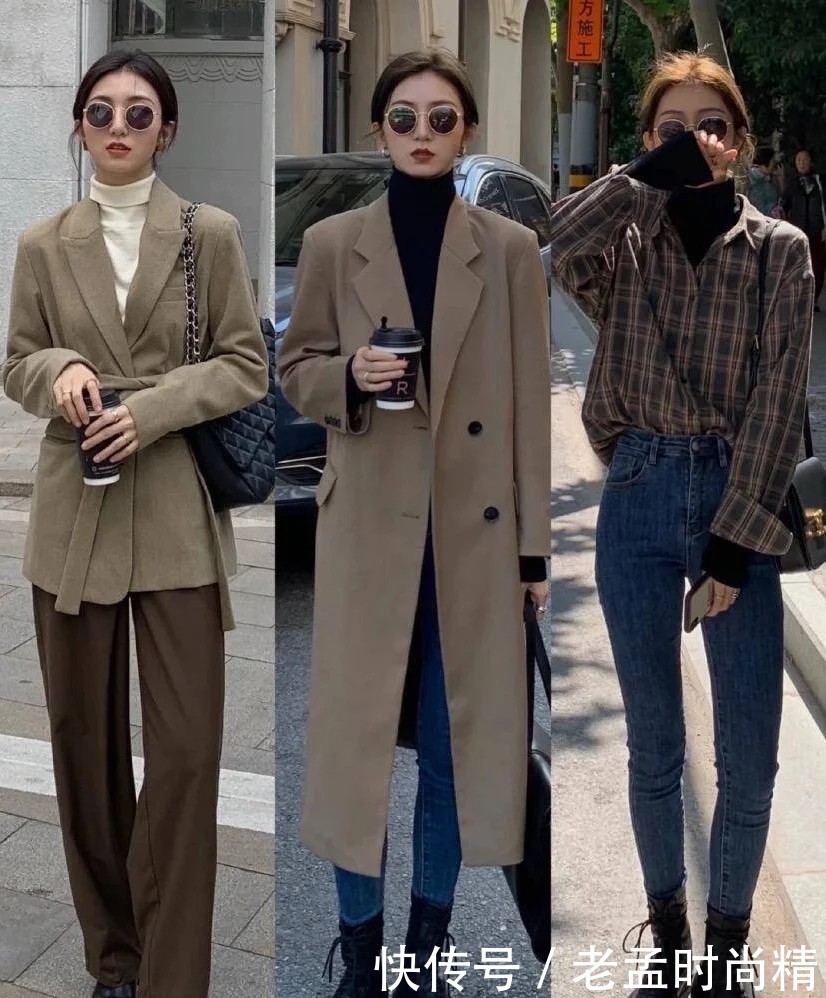 黑色|高挑女生, 帅气穿搭! 快来get, 保暖又时尚