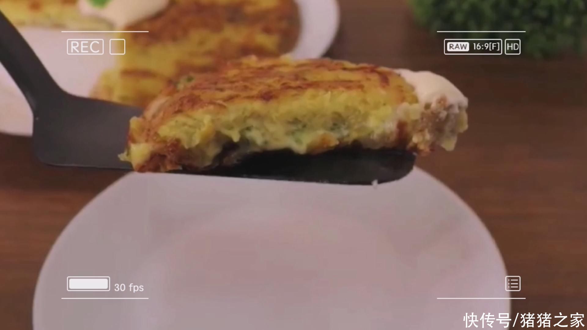 大人|婆婆早餐：土豆丝鸡蛋煎饼，小孩大人都爱吃