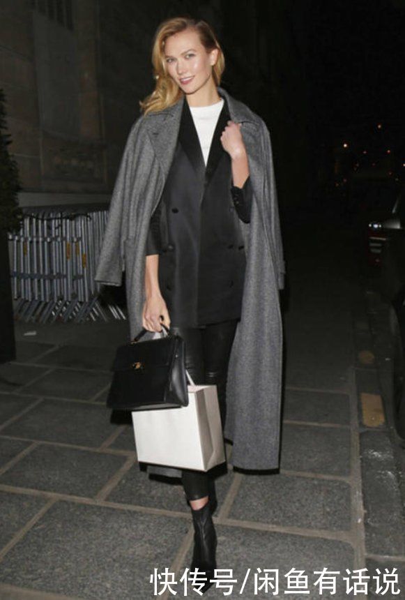 a6418|敢在西装外面披大衣的女人,气场太强大!一看就惹不起