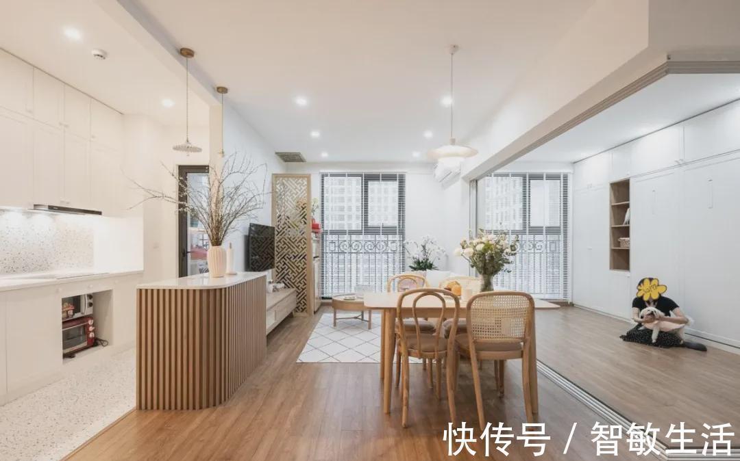 水龙头|95㎡拆掉次卧,做玻璃隔断,盘活鸡肋空间,家里门槛都快被踩烂了