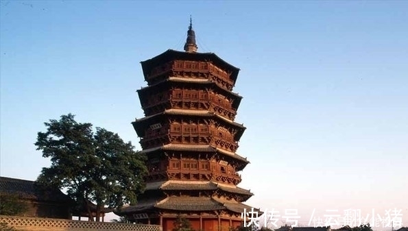 佛宫寺|这座木头建成的古塔已经上千年，风雨雷电带地震全都拿它没办法