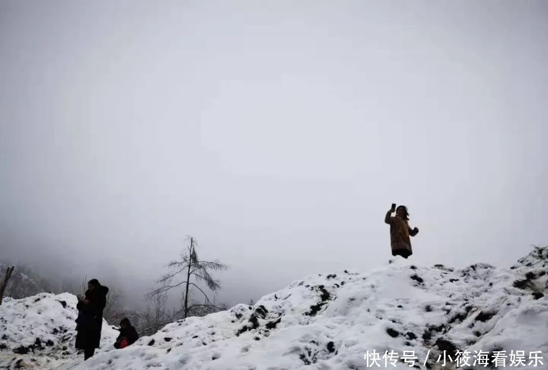 玩雪|绵阳最近的玩雪地，北川擂禹路“ 数千人”玩雪！