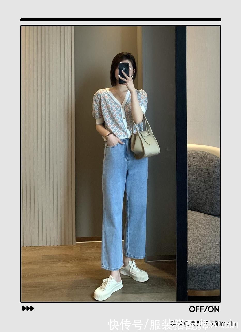 针织短袖|你的早秋衣橱必须要有一件针织短袖！比T恤时髦，比外套凉快