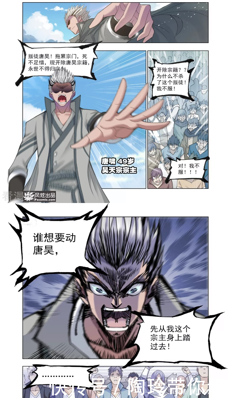 斗罗大陆漫画 唐家兄弟情谊 昊天啸天双斗罗的秘史