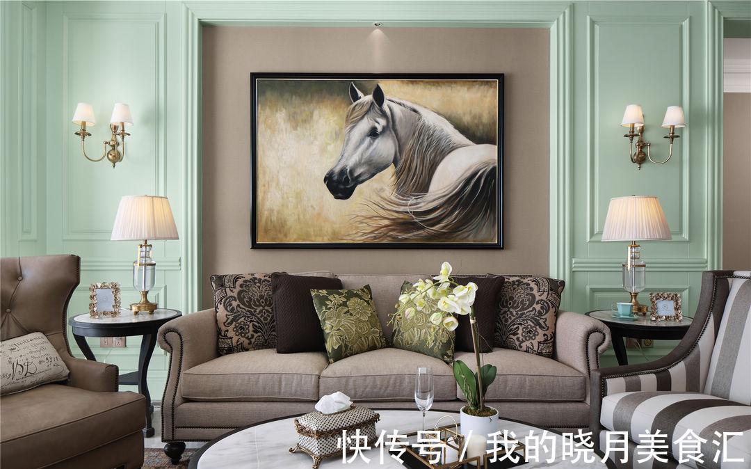 氛围感|用美式的浪漫和自由，结合东方的实用和大方，更显空间生动有趣