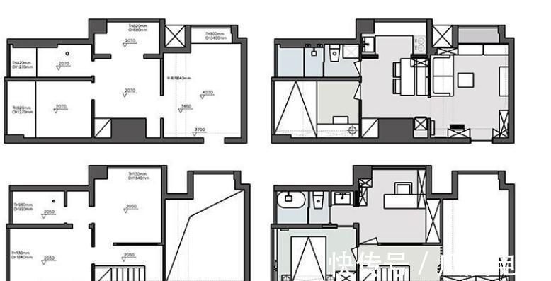 储物柜|小复式这样安排储物空间,瞬间提升空间感,时尚又大气