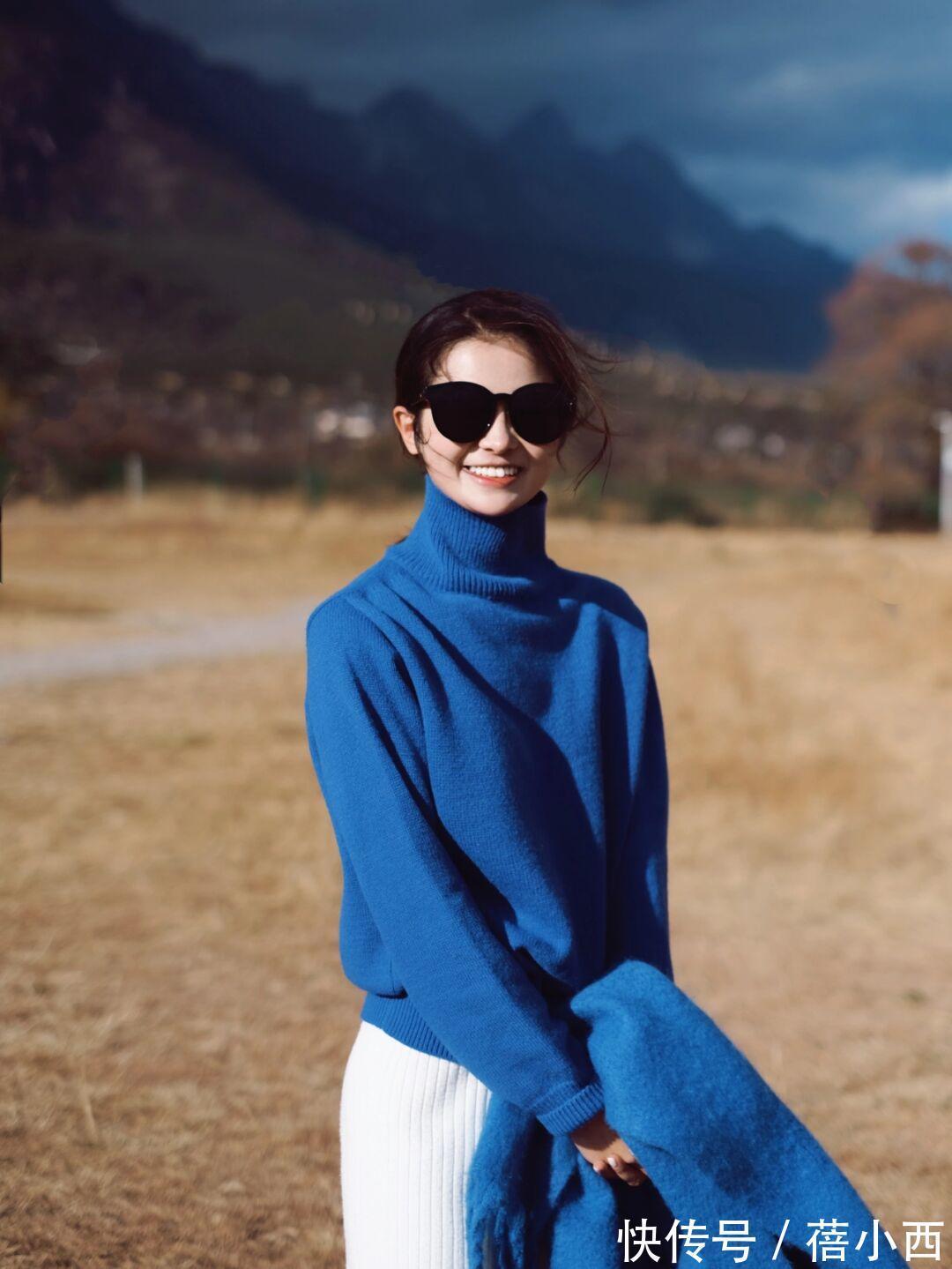 女人味|管你脸大、脖子粗,毛衣这么搭准对路,不懂穿得就照搬