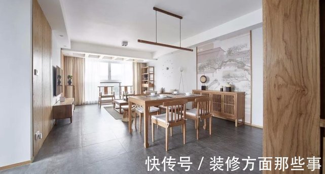 大户型|127平代原木风四居室,一起来感受沉静简约古朴风美好