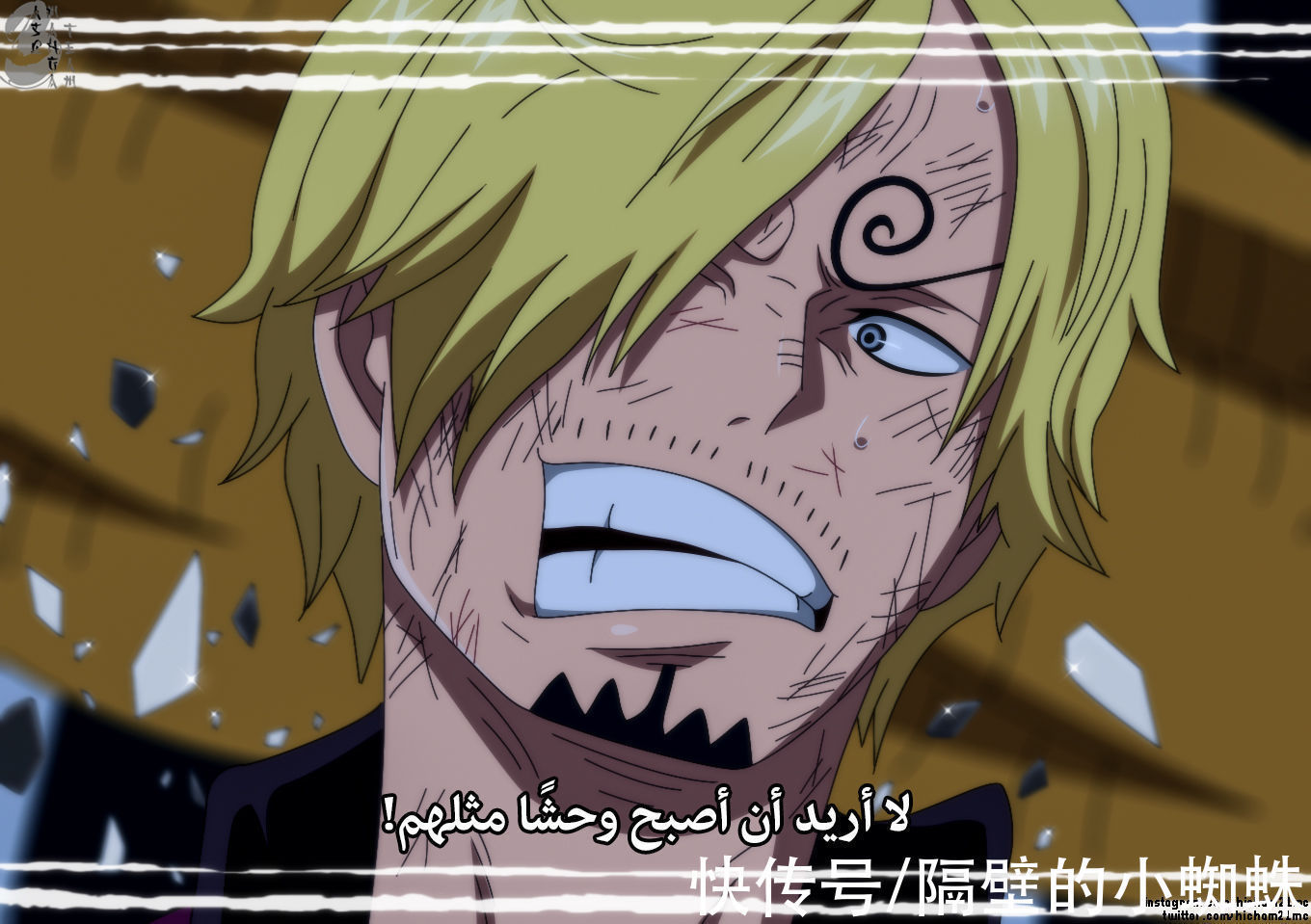 哲普|海贼王1030话,山治为何不接受自己身体的变化?