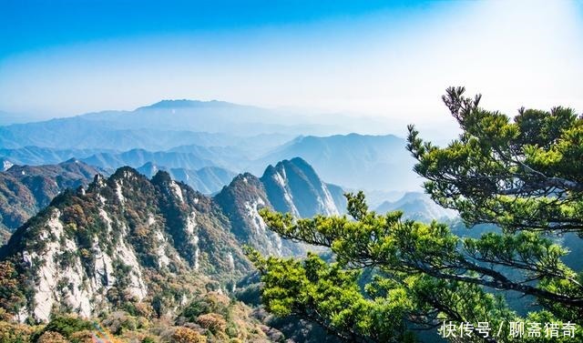 安徽|河南洛阳有个翻版黄山景区，群山起伏美似水墨画，不输安徽原版