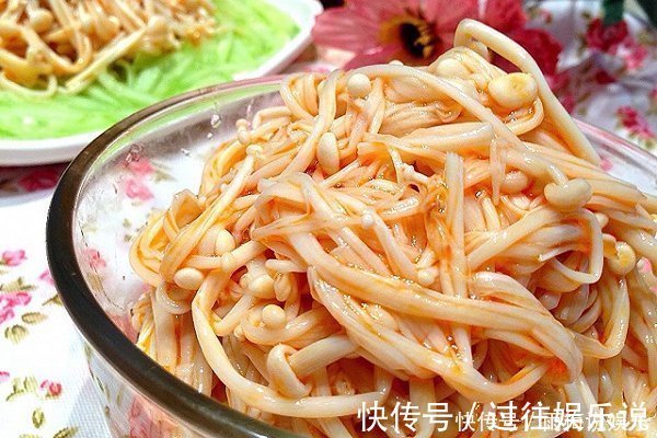针菇|儿子就爱吃我做的金针菇,每次都能吃一盘,做法又快又简单