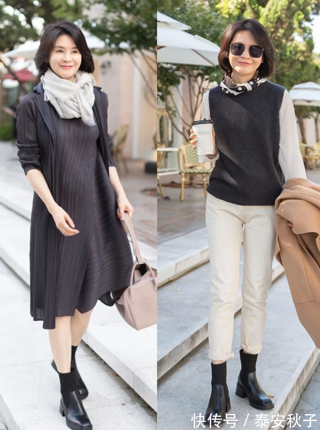 羊毛衫 被中年“大妈”惊艳到!真正优雅的女人:50岁+依旧很美、很高级