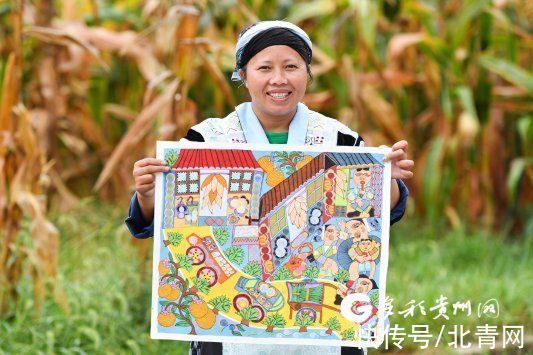 山乡|用苗画记录山乡巨变！贵州龙里这位苗画师上了央视《新闻联播》